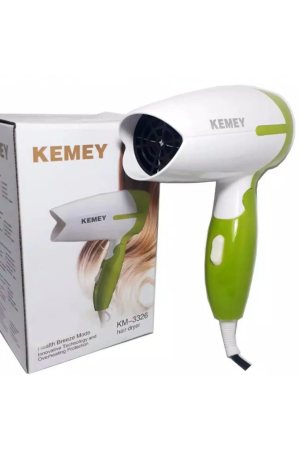 Фен складной KEMEI 1200W