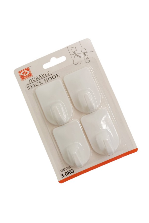 Крючки на липучке Durable 4шт