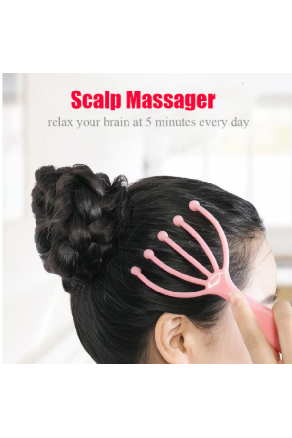 Массажер для головы с магнитными шариками Head Spa