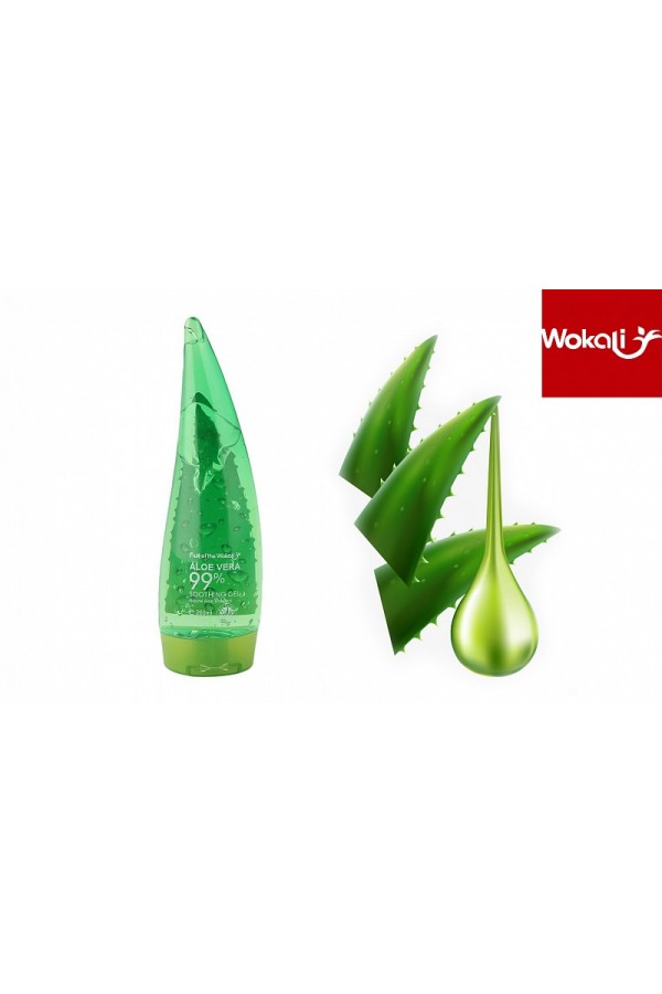 Гель с алое для лица и тела Aloe Vera 260 мл Wokali