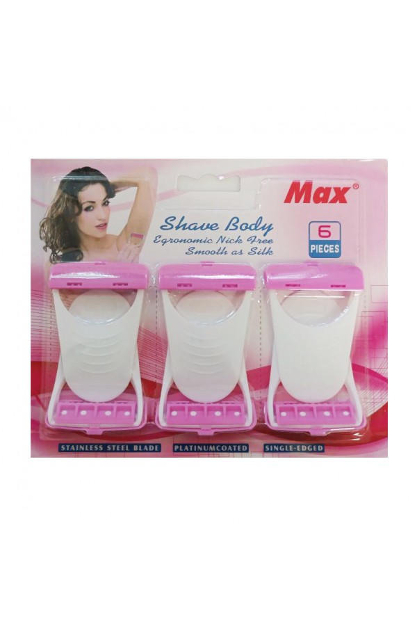 Бритва женская Max (набор 6шт)