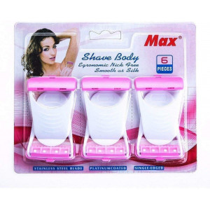 Бритва женская Max (набор 6шт)