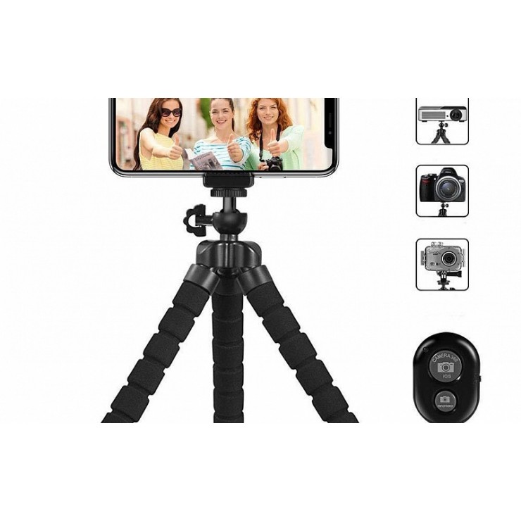 Штатив для телефона ST03 Bluetooth tripod EZRA