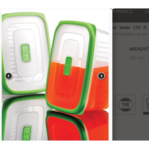 Контейнер ECOSAVER LUNCH BOX Gondol Plastik