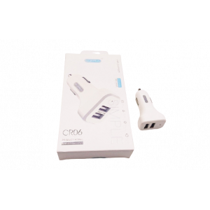 Зарядное уст-во в прикуриватель USB CR06 (2100mA,5V) EZRA