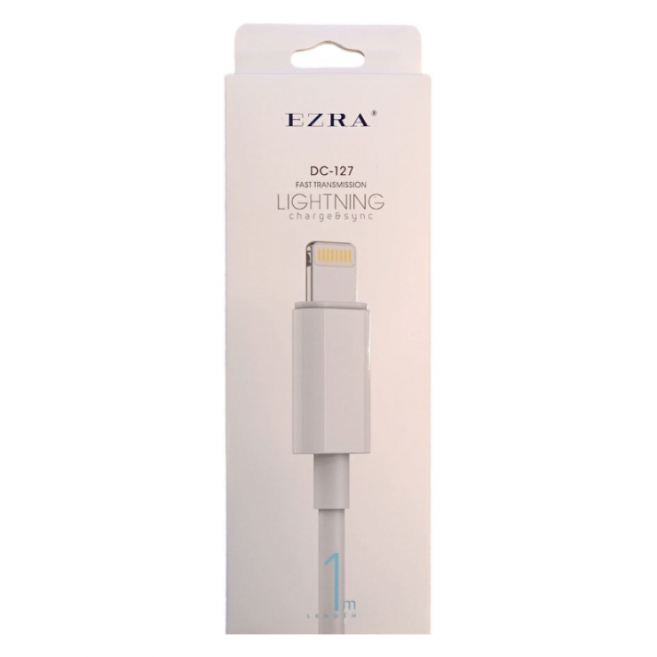 Кабель USB Lightning EZRA 1метр DC-127