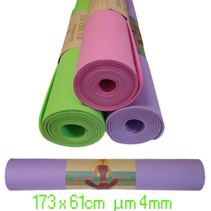 Коврик для йоги Eva Yoga Mat  4мм