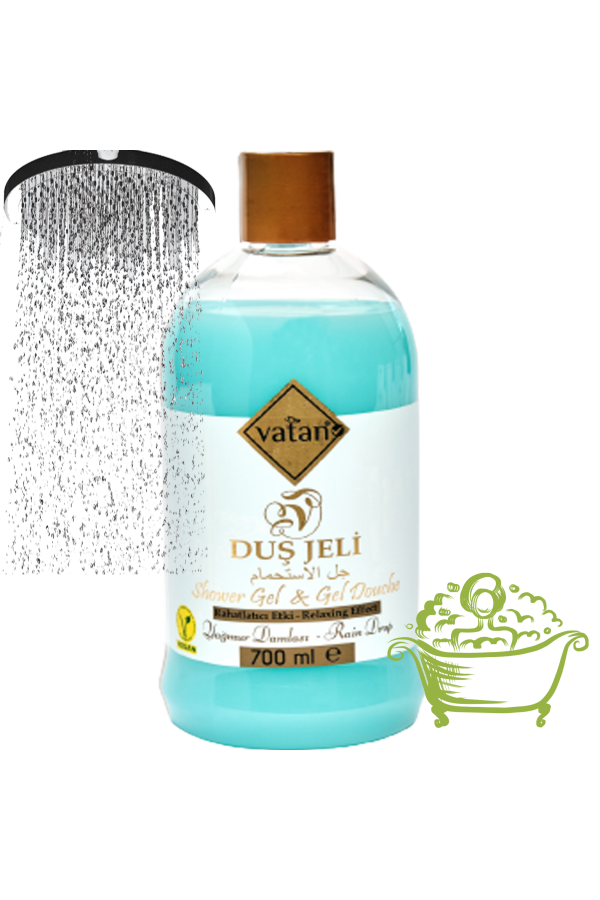 Гель для душа VATAN Rain Drop 700ml(K.60)