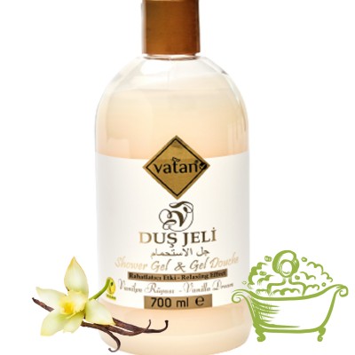 Гель для душа VATAN Vanilla Dream 700ml(K.59)