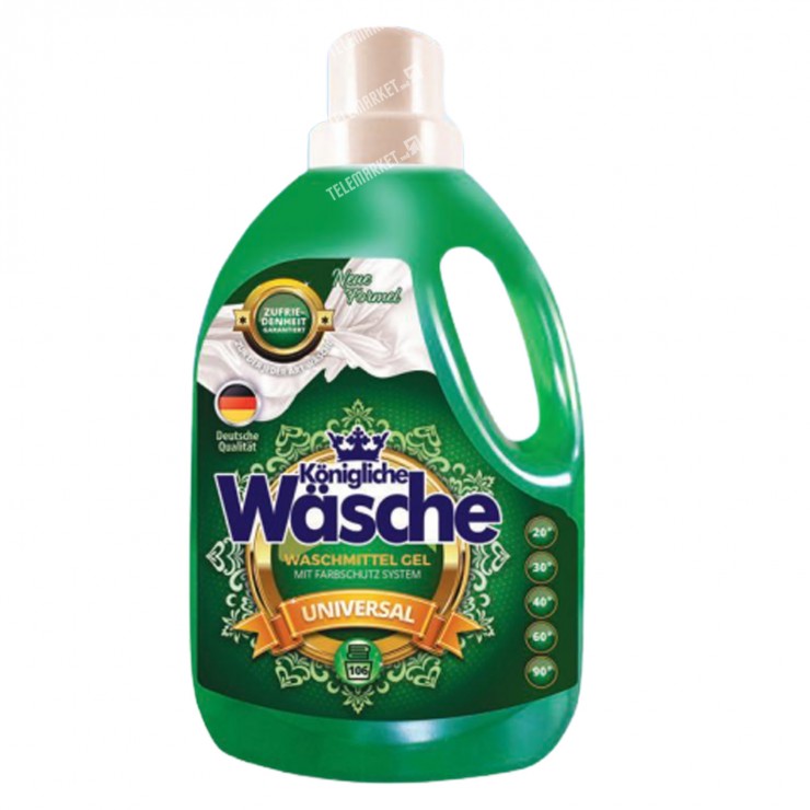 Гель для стирки Konigliche Wasche 3200ml Universal