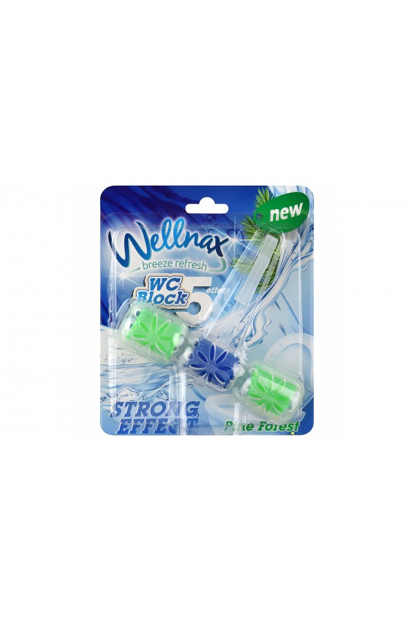 Блок-Освежитель  Wellnax  effect 5 Pine Forest  57g