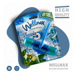 Блок-Освежитель Wellnax Blue Hygiene 5 Eucaliptus  50g gel