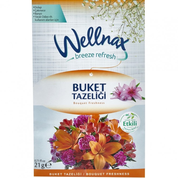 Ароматическое саше  Wellnax Bouquet Freshness