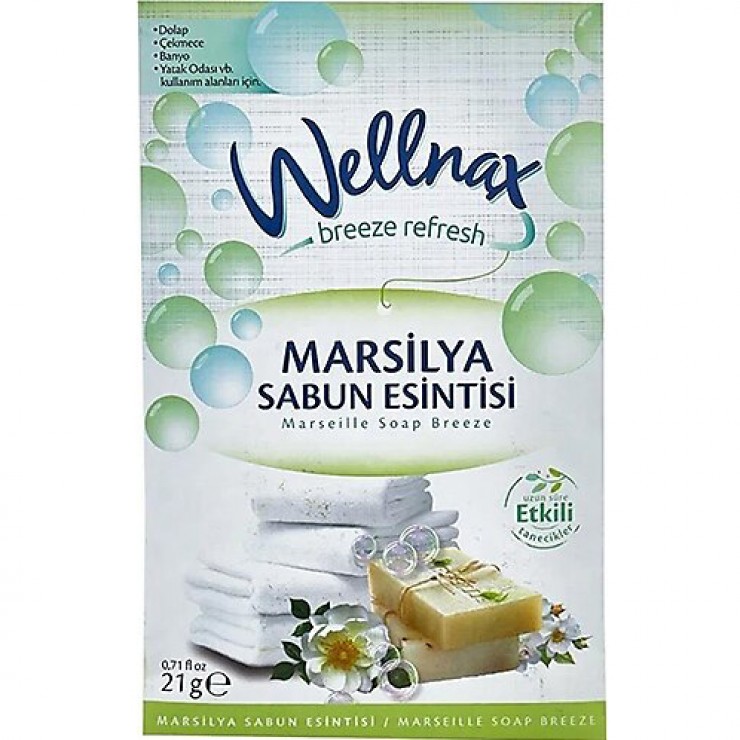 Ароматическое саше Wellnax  Marseille Soaps 21g