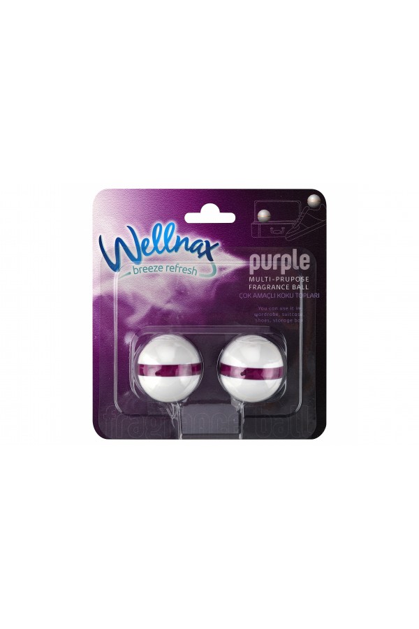 Освежитель шарики Wellnax Purple 2 шт