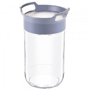 Банка с крышкой  стекло Sarina Bera 660 ml