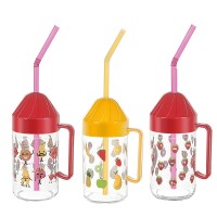 Кружка детская + соломка Sarina 300ml