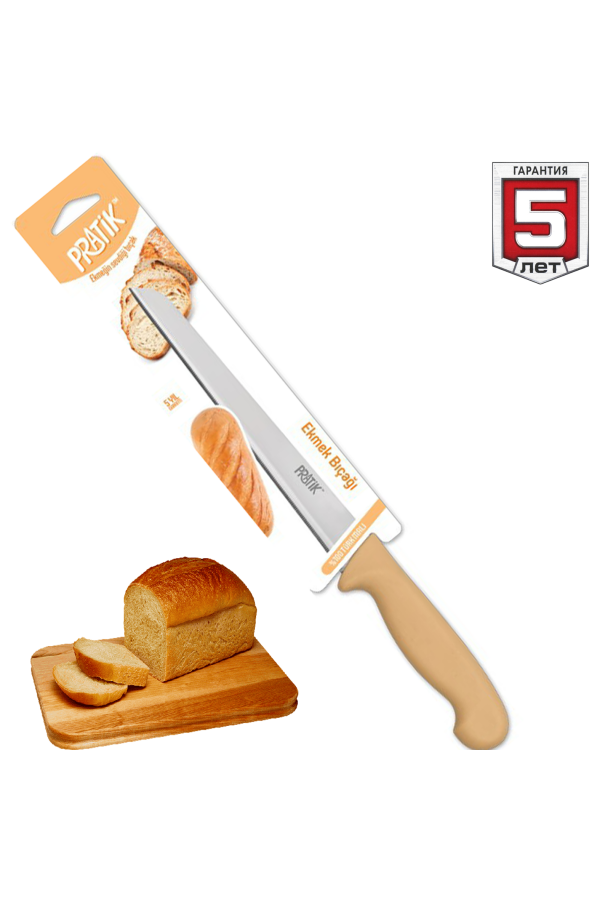 Pratik Нож  (хлеб,зубчатый)17 см 43020