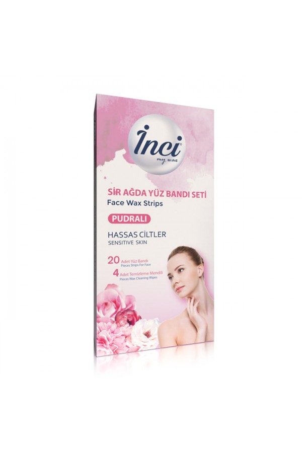 Восковые полоски для лица INCI 20 шт