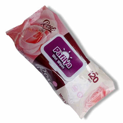 Влажные салфетки Pafilya Rose 120шт Влажные салфетки Pafilya Rose 120шт