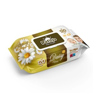 Влажные салфетки Pafilya Papatya 120шт