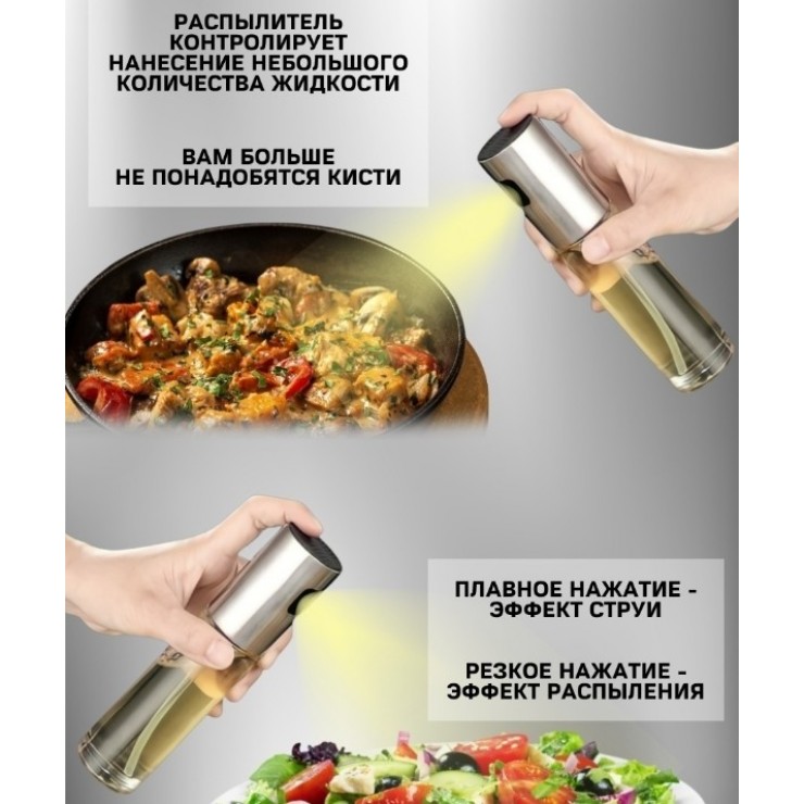 Бутылка спрей для масла и уксуса