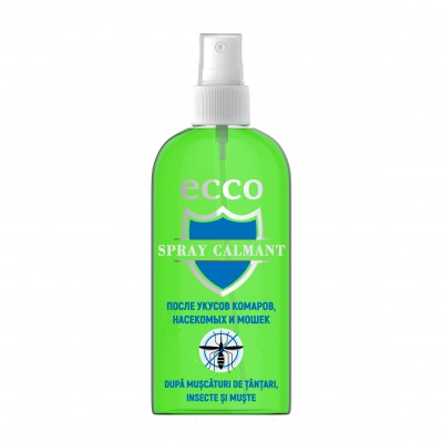 Спрей после укусов комаров, насекомых и мощек Ecco 100ml
