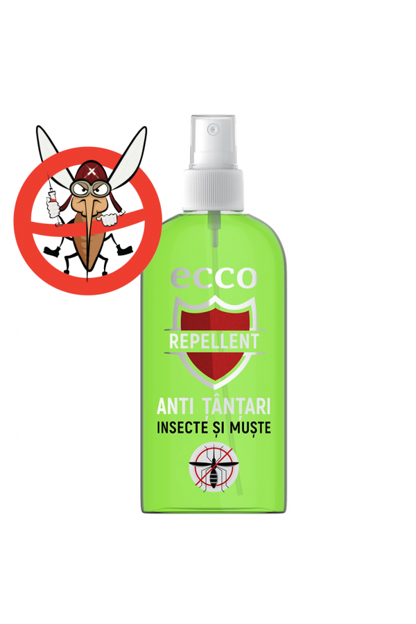 Спрей защита против комаров и мух Ecco 100ml