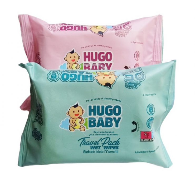 Влажные салфетки Hugo Baby 25  шт