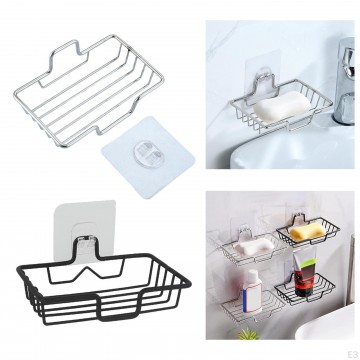 Sapuniera metalica Black / Inox