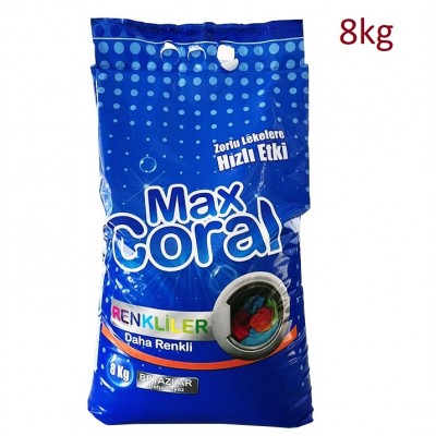 Порошок Max Coral для белого/цветного 8kg Порошок Max Coral для белого/цветного 8kg