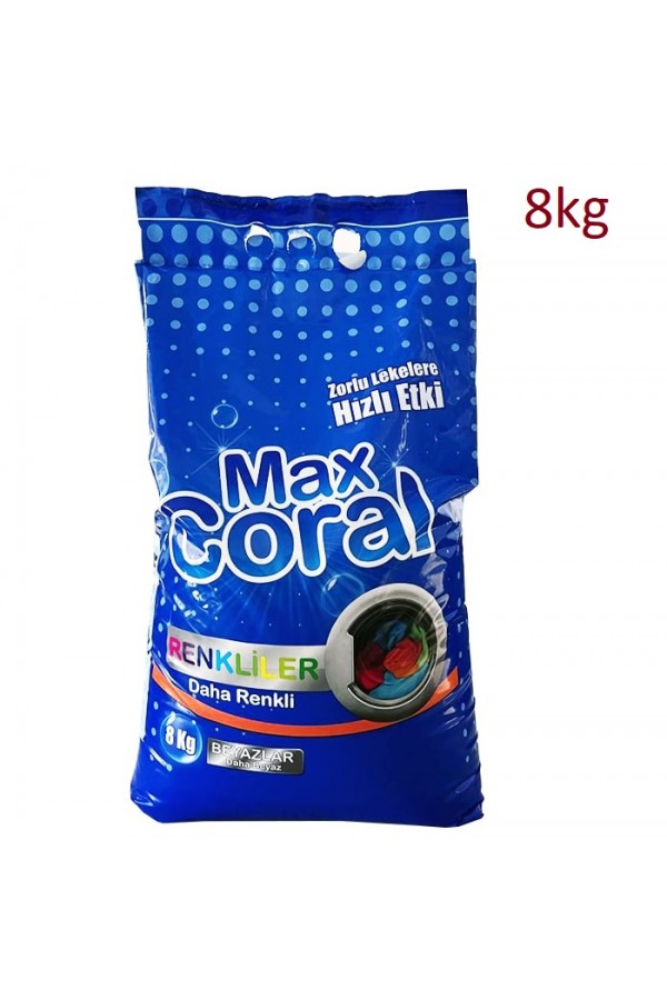 Порошок Max Coral для белого/цветного  8kg