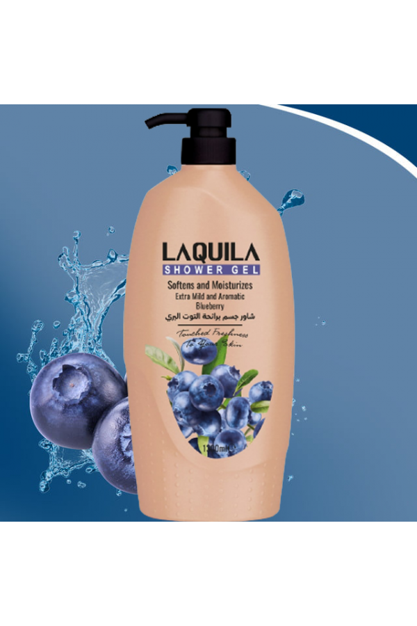Гель для душа  Laquila Blueberry 1300ml