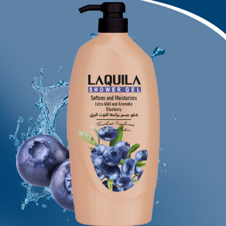 Гель для душа  Laquila Blueberry 1300ml