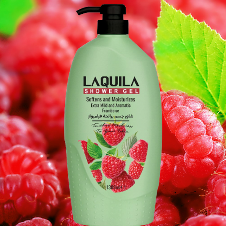 Гель для душа  Laquila Framboise 1300ml