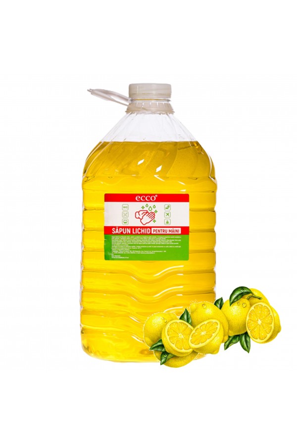 Жидкое крем-мыло лимон  Ecco 5L