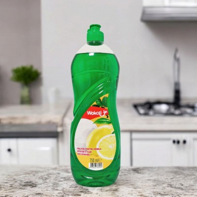 Средство для мытья посуды Wokali Lemon 750ml