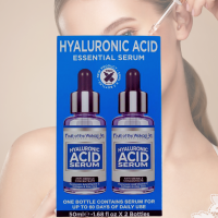 Ser cu acid hialuronic 2x50 ml Wokali