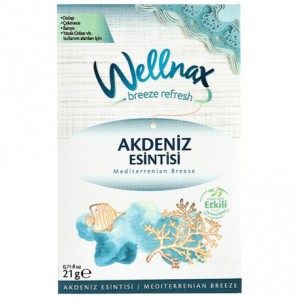Ароматическое саше для шкафа  Wellnax  Mediterran 21g