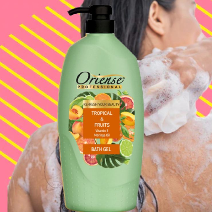 Гель для душа Tropical & Fruit Oriense 1,3Лит