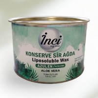 Воск баночный для депиляции 400мл INCI AZULENE & ALOE VERA