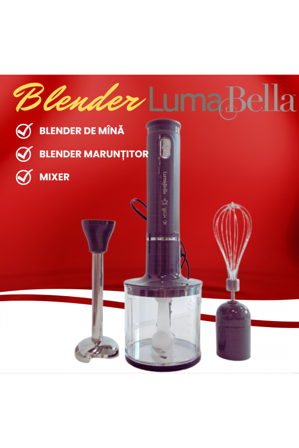 Блендер 3в1 LumaBella (B-2007)