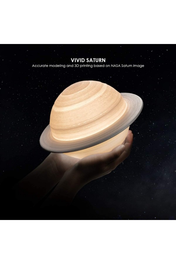 Ночник 3D SATURN 15 сm