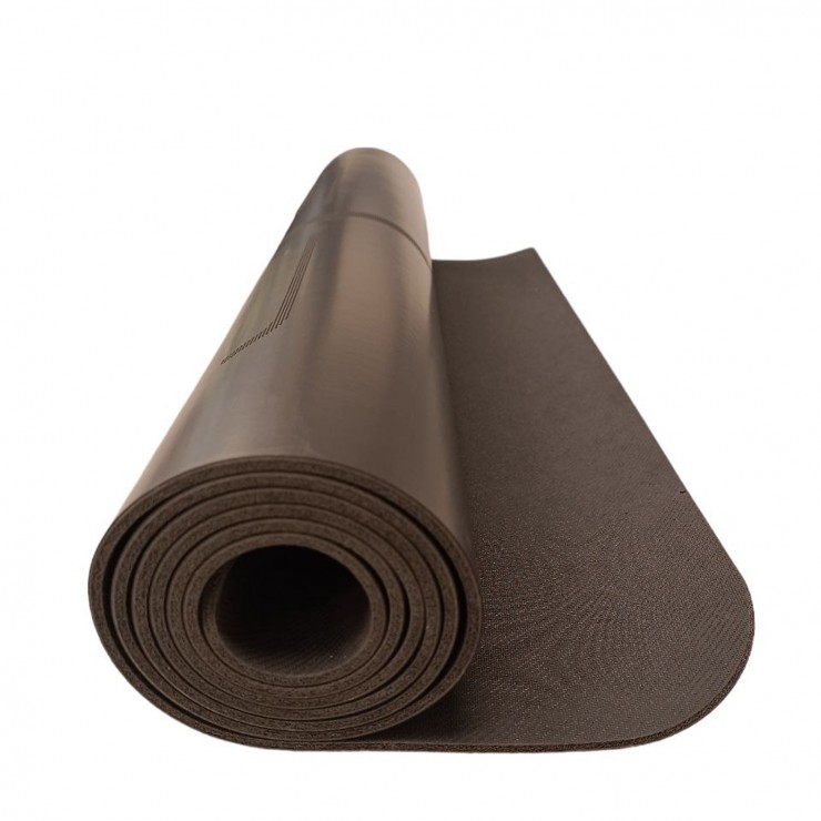 Коврик для йоги каучуковый 183x61x0,5 Black