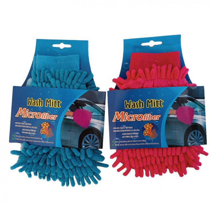 Перчатка для уборки из микрофибры Wash Mitt