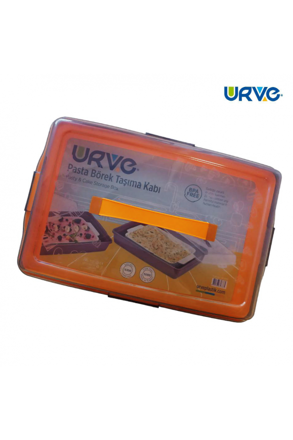 Контейнер с крышкой для тортов и выпечки URVE