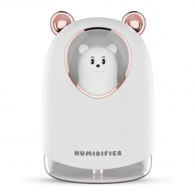Ночник-увлажнитель воздуха Мишка, USB, 300 мл