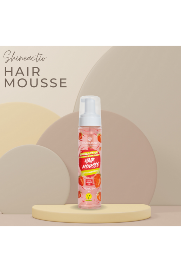 Мусс-пенка для волос HG CARELOGIE Strawberry 250мл