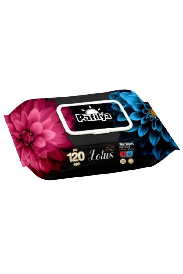 Влажные салфетки Pafilya Lotus 120шт