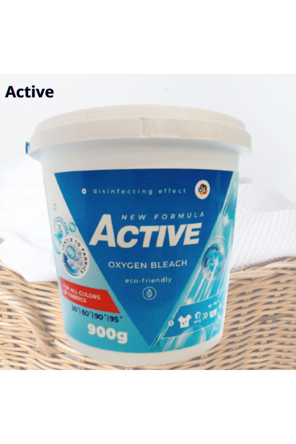 Пятновыводитель кислородный Active 900 гр